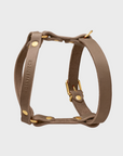 Butter Leder Y-Geschirr - Taupe