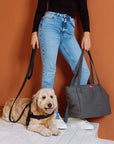 Soft Rock City Leash - Black