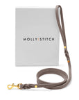 Butter Leather City Dog Leash - Taupe