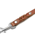 Butter Leather 3x Adjustable Dog Leash - Sahara Cognac - Molly and Stitch GmbH