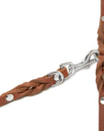 Butter Leather 3x Adjustable Dog Leash - Sahara Cognac - Molly and Stitch GmbH