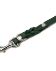 Butter Leather 3x Adjustable Dog Leash - Forest Green - Molly and Stitch GmbH