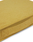 Alpine Dog Cushion - Mustard