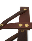 Butter Leather Dog Harness - Classic Brown - Molly and Stitch GmbH
