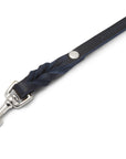 Butter Leather City Dog Leash - Navy Blue - Molly and Stitch GmbH