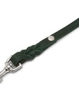 Butter Leather City Dog Leash - Forest Green - Molly and Stitch GmbH