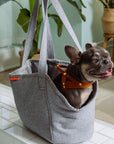 Alpine Hunde Tasche - Grau