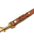 Butter Leather 3x Adjustable Dog Leash - Sahara Cognac - Molly and Stitch GmbH
