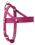 Butter Leder Hundegeschirr - Flamingo