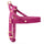 Butter Leder Hundegeschirr - Flamingo