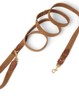Serrana 3x Adjustable Dog Leash - Whiskey
