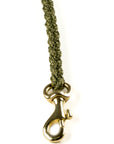 Touch of Leather Dog Leash - Military