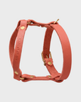 Butter Leather Y-Harness - Coral Pink