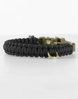 Touch of Leather Dog Collar - Nero