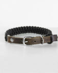 Touch of Leather Dog Collar - Nero