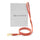Butter Leather City Dog Leash - Coral Pink