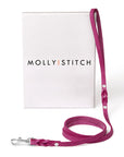 Butter Leather City Dog Leash - Flamingo