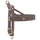 Butter Leder Hundegeschirr - Taupe