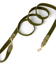 Serrana 3x Adjustable Dog Leash - Moss