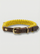 Touch of Leather Dog Collar - Mediterranean Sun (Limited Edition)
