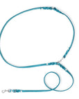 Butter Leather 3x verstellbare Hundeleine - Fiji Blue