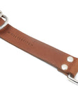 Butter Leather Retriever Dog Collar - Sahara Cognac - Molly and Stitch GmbH