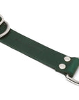 Butter Leather Retriever Dog Collar - Forest Green - Molly and Stitch GmbH