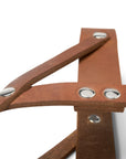 Butter Leather Dog Harness - Sahara Cognac - Molly and Stitch GmbH