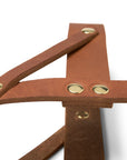 Butter Leather Dog Harness - Sahara Cognac - Molly and Stitch GmbH