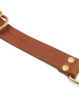 Butter Leather Retriever Dog Collar - Sahara Cognac - Molly and Stitch GmbH