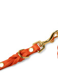 Butter Leather 3x Adjustable Dog Leash - Mango - Molly and Stitch GmbH