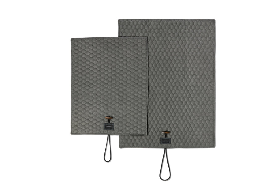 Honeycomb Dog Travel Mat - Grey