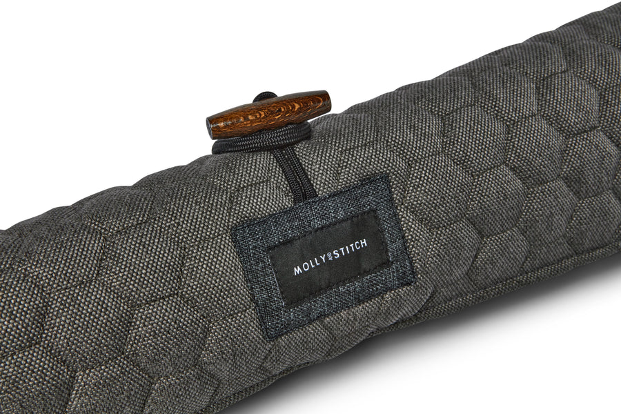 Honeycomb Dog Travel Mat - Grey