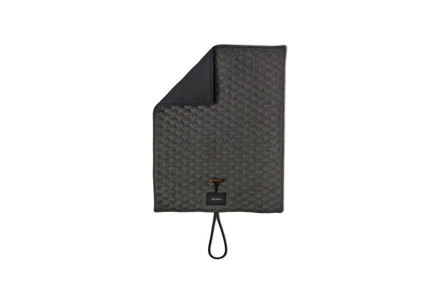 Honeycomb Dog Travel Mat - Charcoal