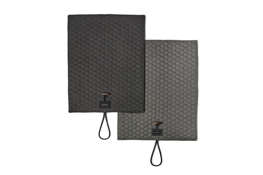 Honeycomb Dog Travel Mat - Charcoal