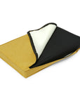 Alpine Dog Cushion - Mustard