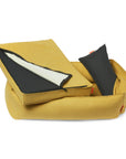 Alpine Dog Cushion - Mustard
