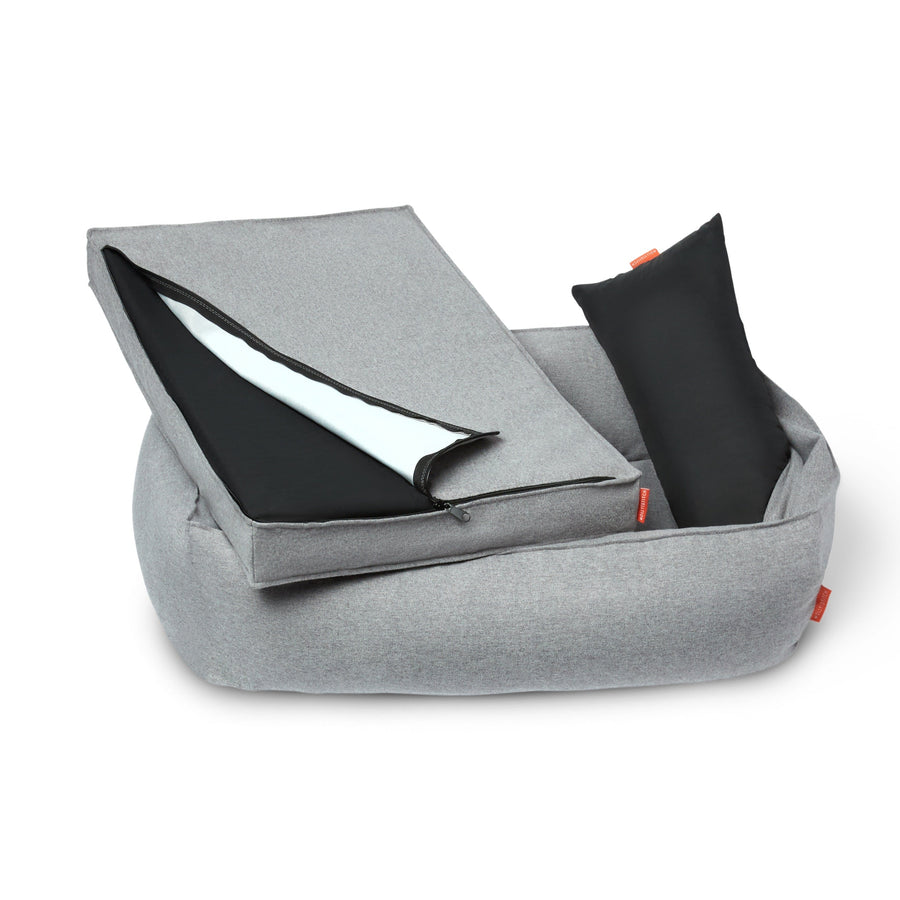 Alpine Dog Bed - Grey