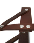 Butter Leather Dog Harness - Classic Brown - Molly and Stitch GmbH
