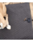 Honeycomb Dog Travel Mat - Charcoal