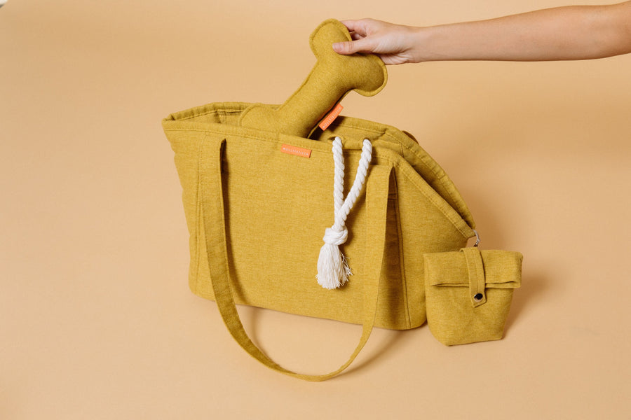 Alpine Dog Carrier - Mustard