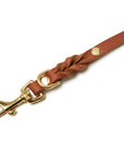 Butter Leather City Dog Leash - Sahara Cognac - Molly and Stitch GmbH