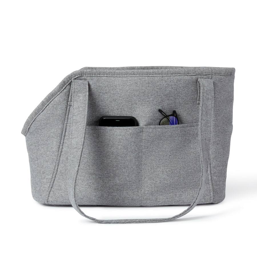 Alpine Hunde Tasche - Grau