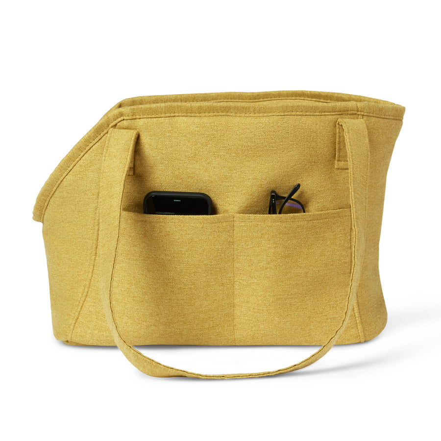 Alpine Hunde Tasche - Senfgelb