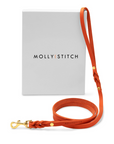 Butter Leather City Dog Leash - Mango