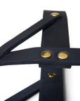 Butter Leather Dog Harness - Navy Blue - Molly and Stitch GmbH